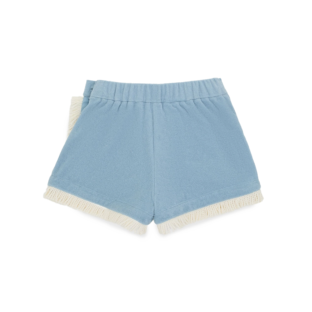 Zimmermann Awaken Terry Skort in Light Blue (Kids)
