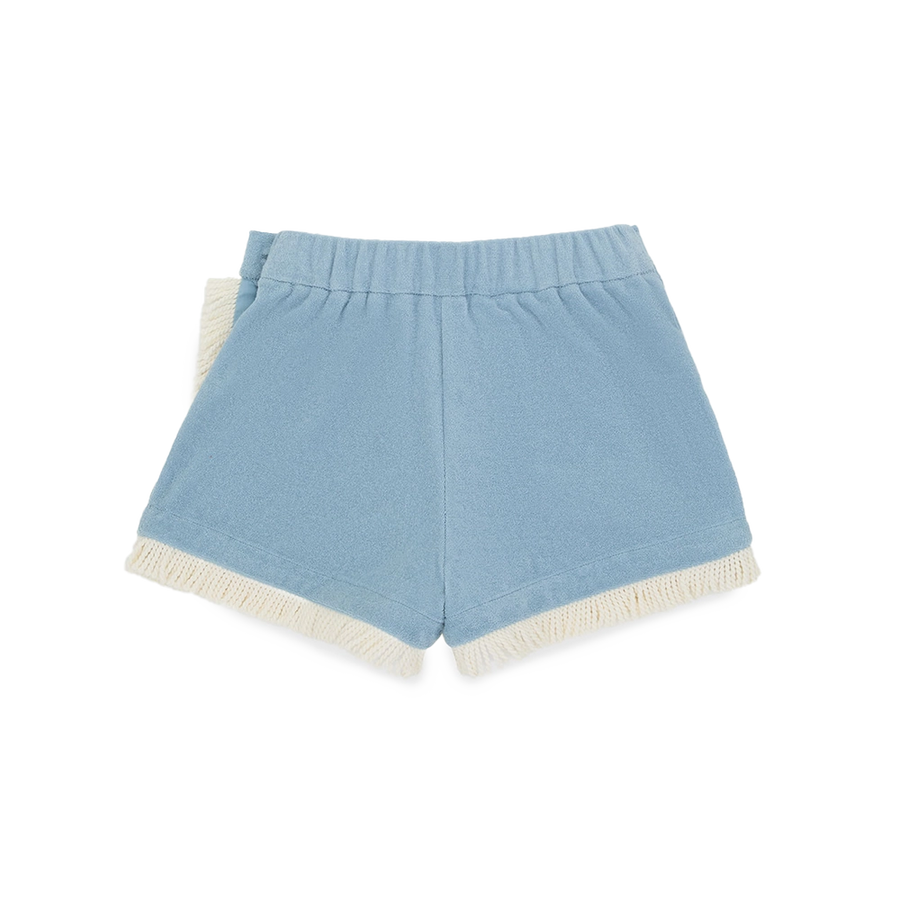 Zimmermann Awaken Terry Skort in Light Blue (Kids)
