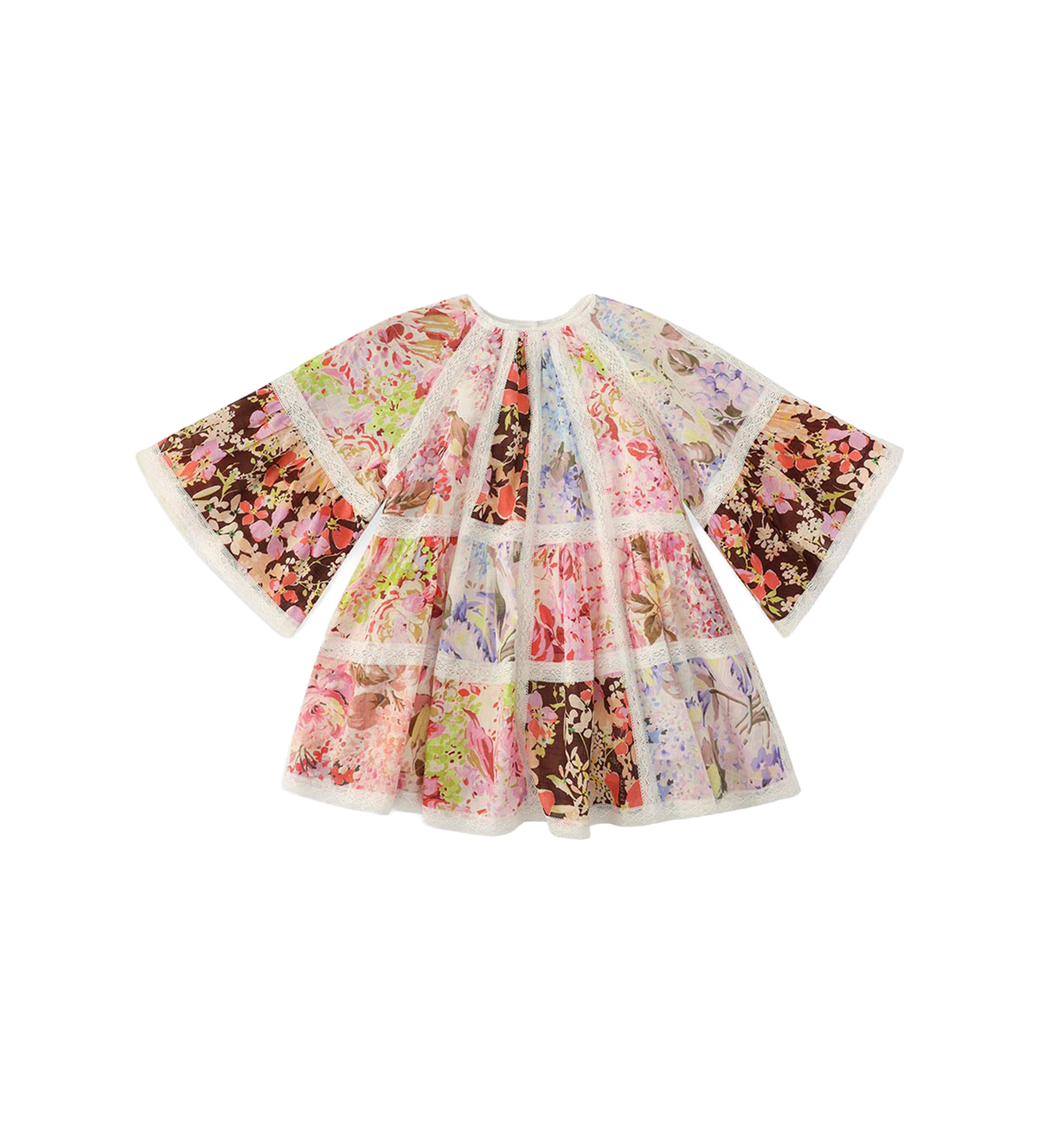 Kids Solstice Jurk Bloemenprint
