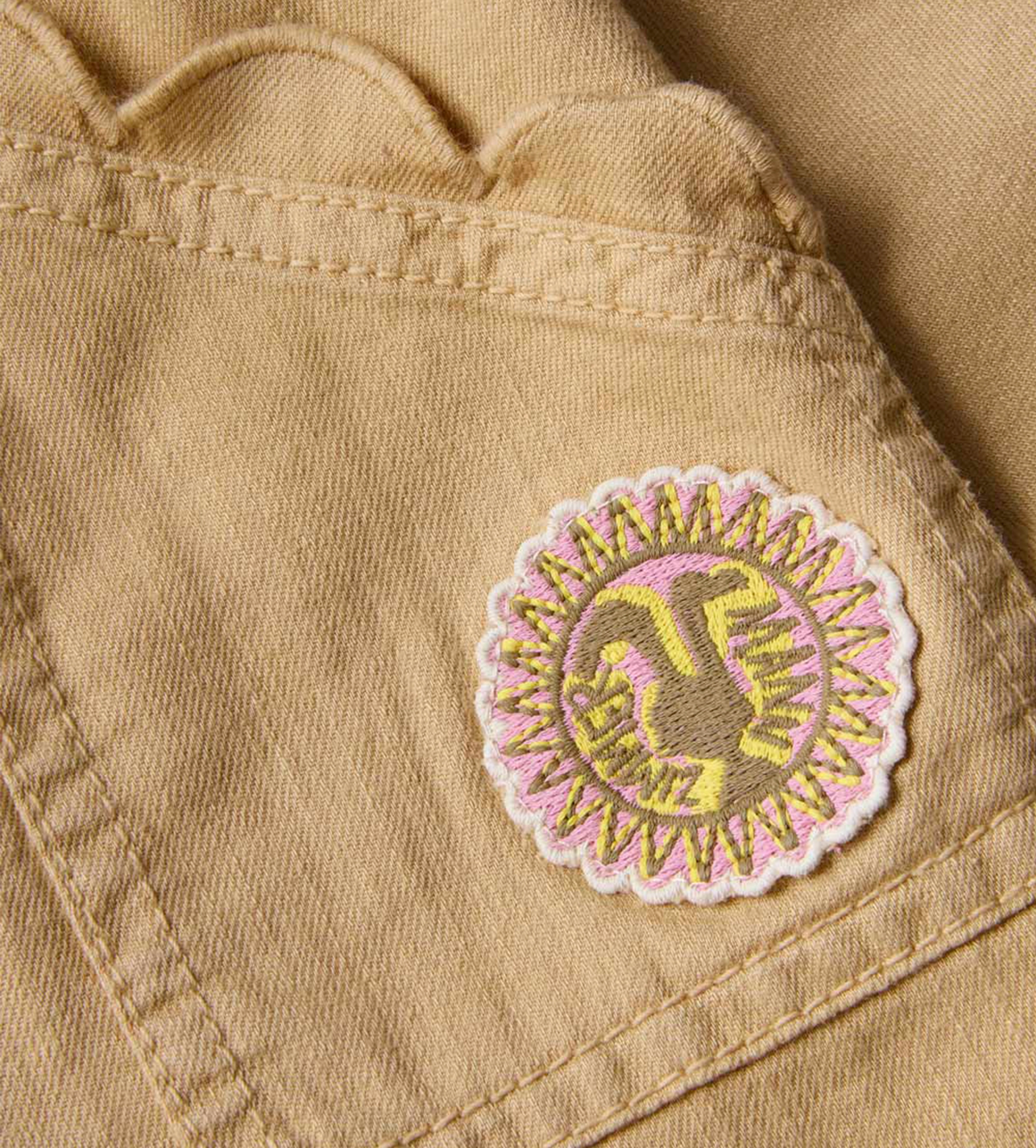 Zimmermann Daylight Denim Pant in Khaki (Kids)