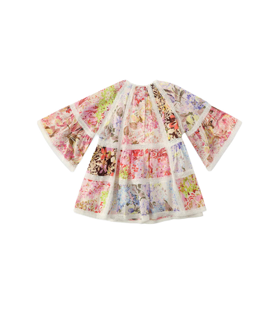 Kids Solstice Jurk Bloemenprint
