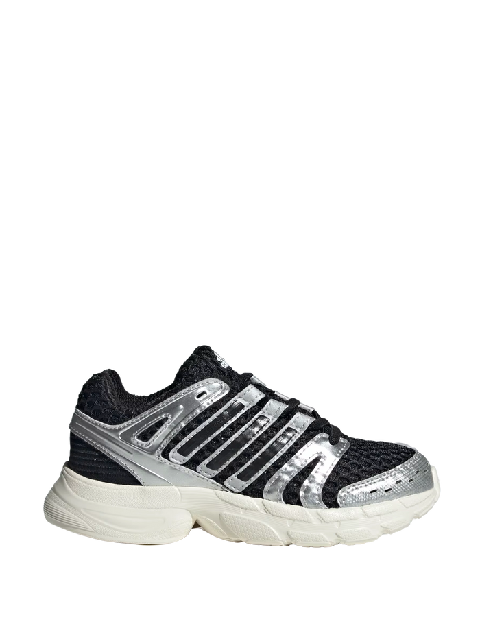 Kids Adistar Control 5 elastisch kant Sneakers in Zwart/Zilver