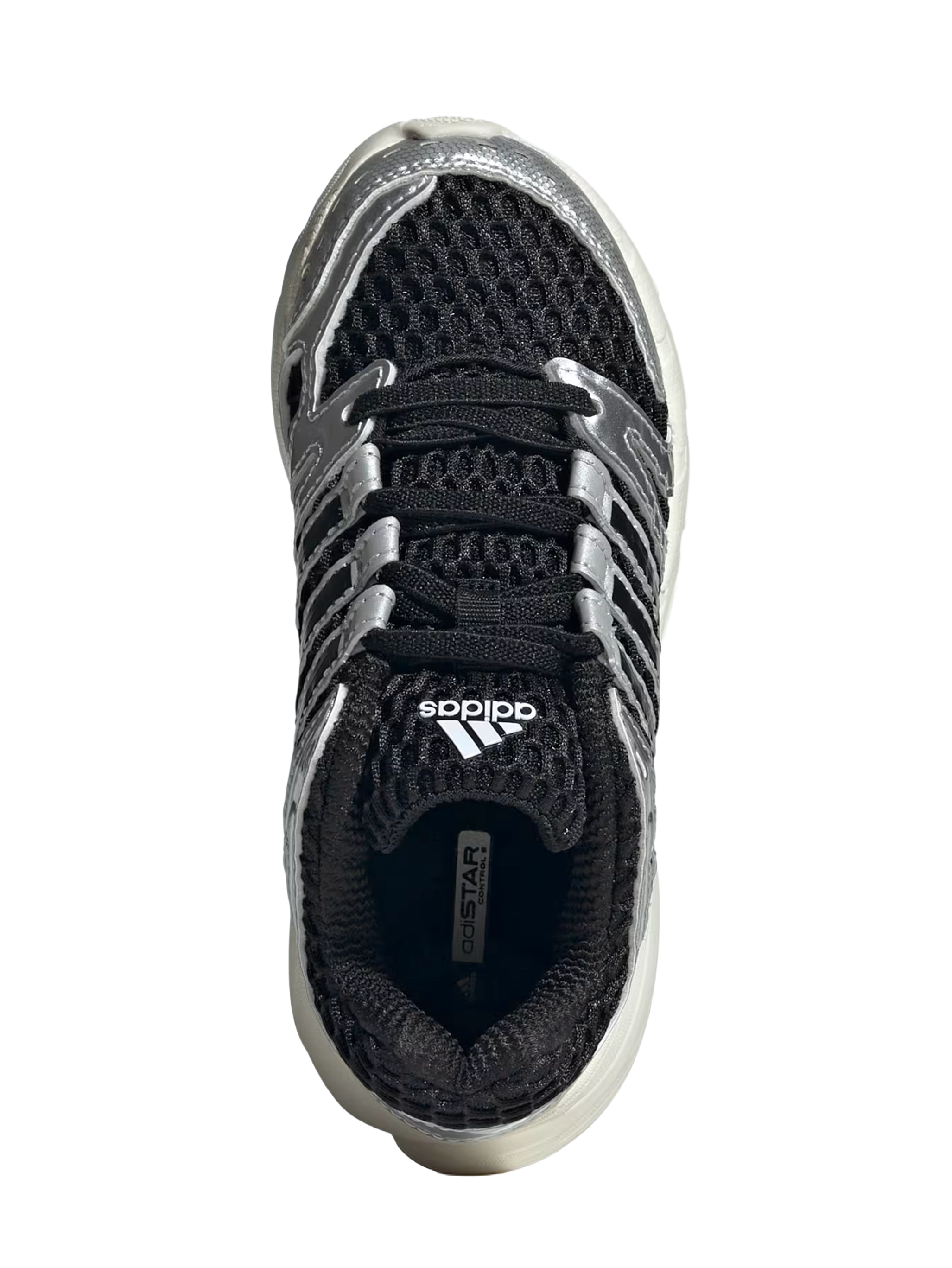 Adidas Adistar Control 5 Elastic Lace Sneakers in Zwart / Zilver