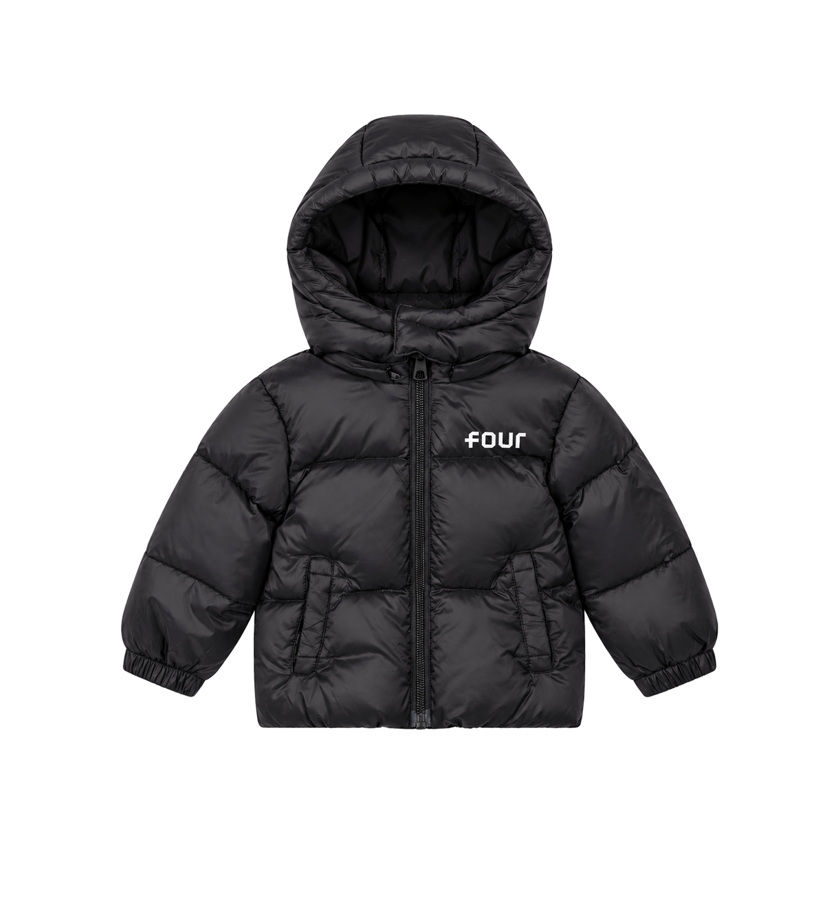 Baby Puffer-logo zwart