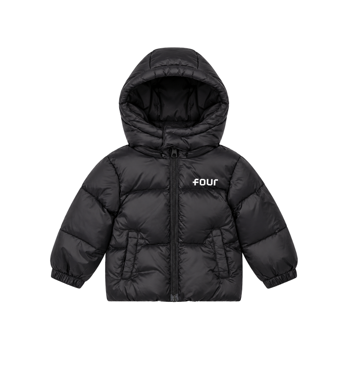 Baby Puffer-logo zwart