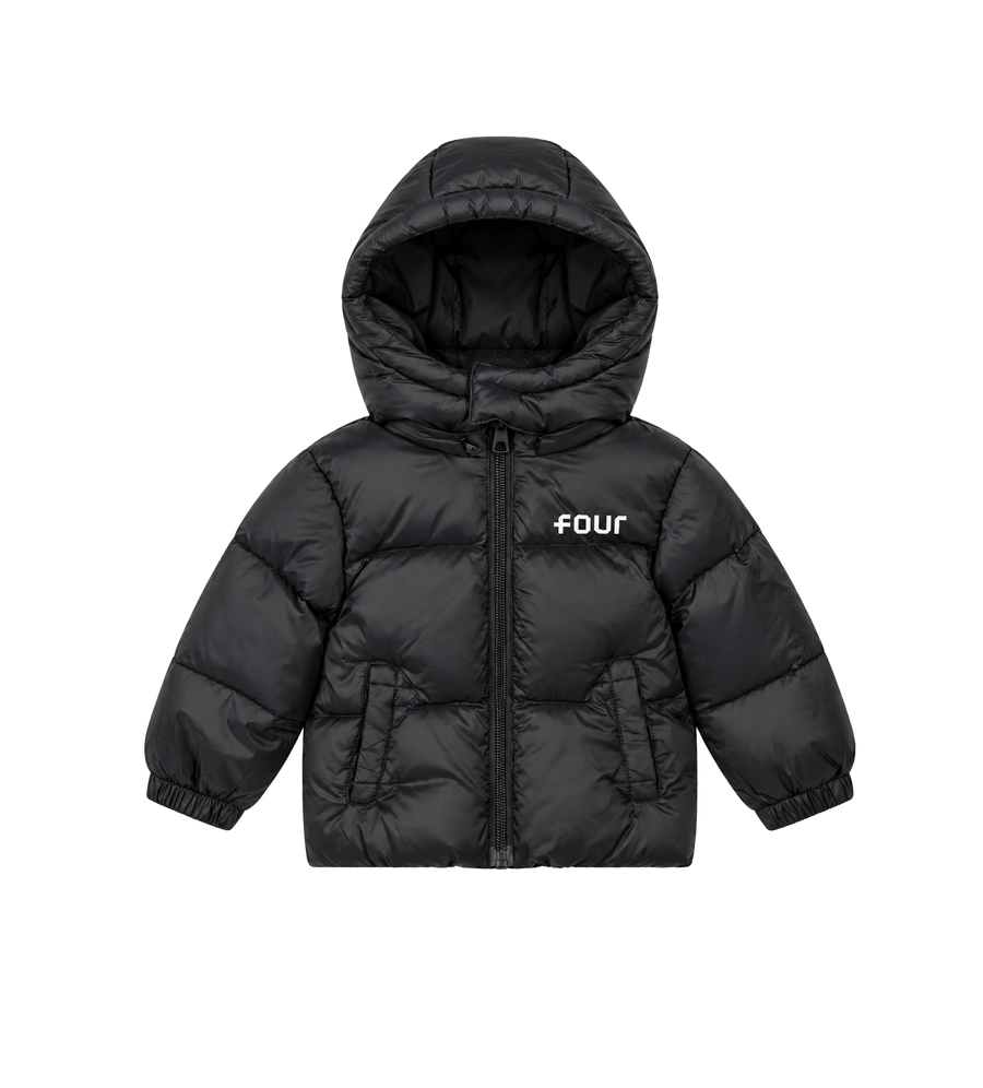Baby Puffer-logo zwart