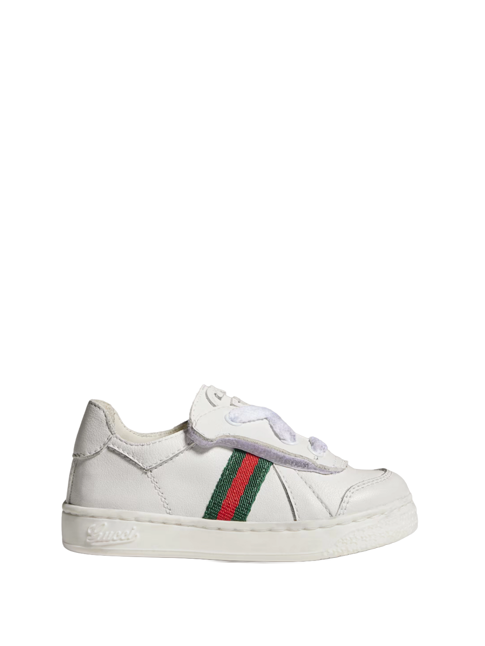 Baby Leer Sneakers Grote Witte / VRV