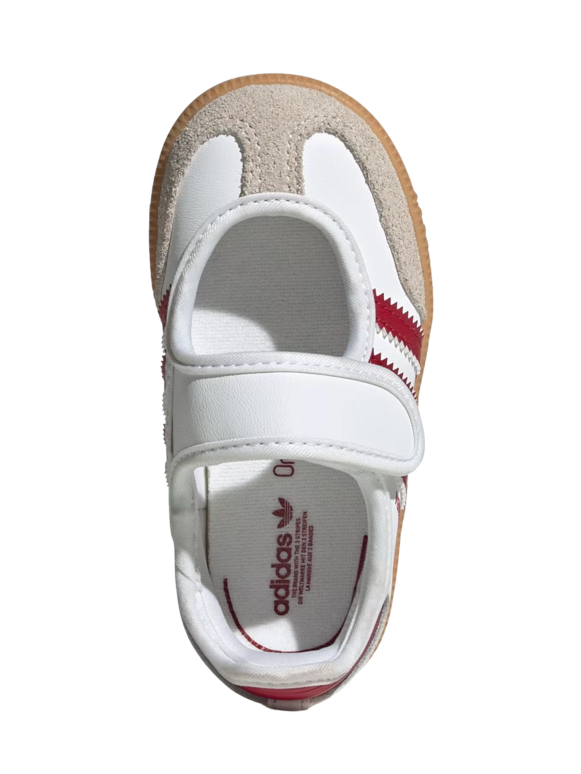 Baby Samba Jane White Red