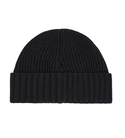 Kids Knitted Beanie Black