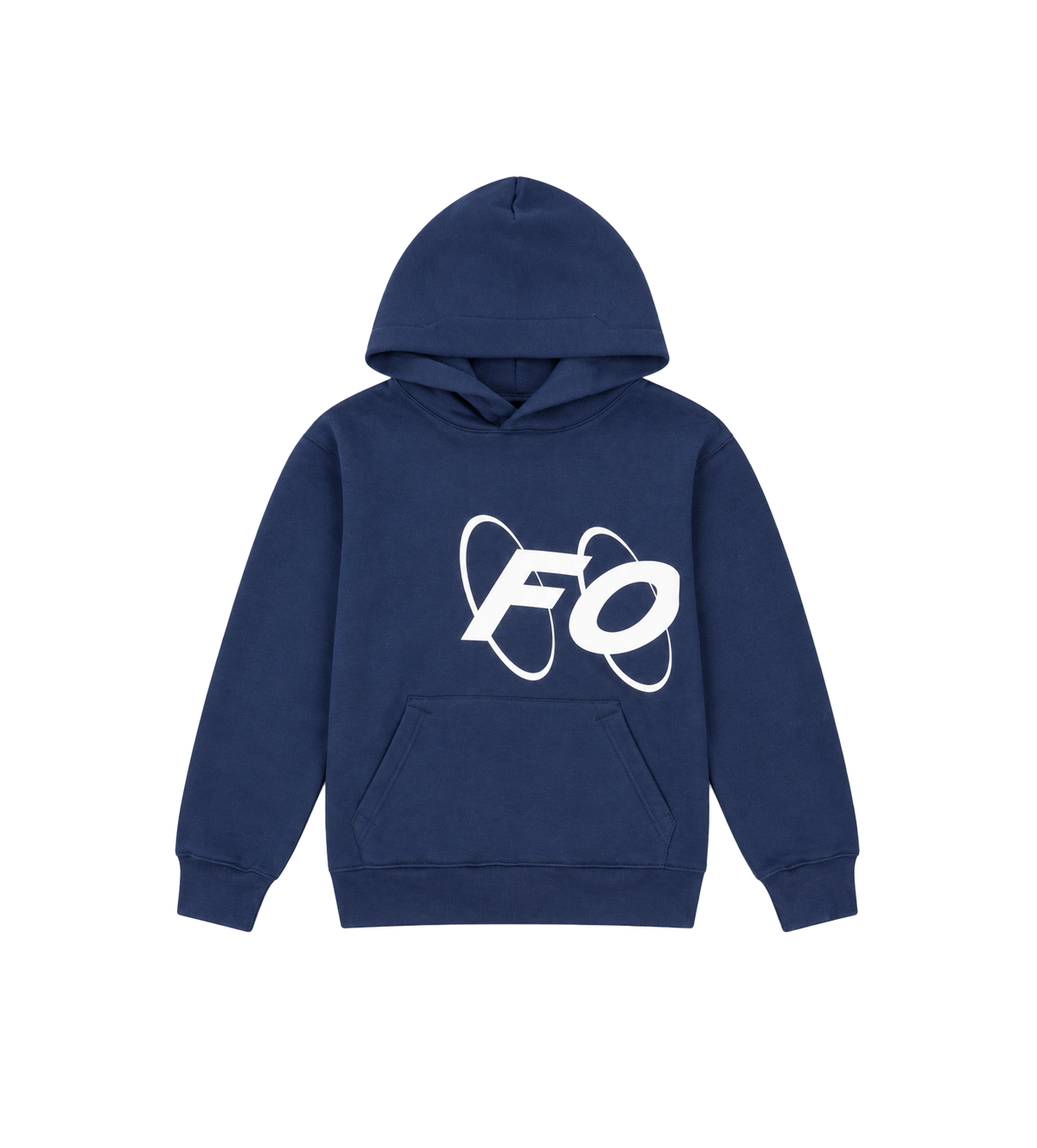Big Circles Hoodie marineblauw