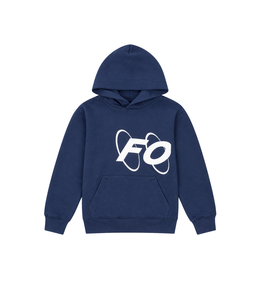 Big Circles Hoodie marineblauw