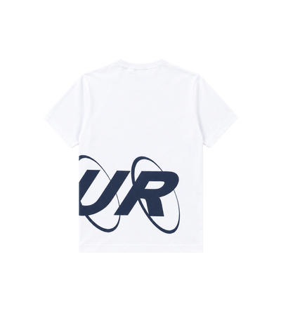 Big Circles T-shirt White/ Marine Blue