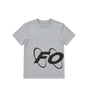 Big Circles  T-shirt Grey/ Black