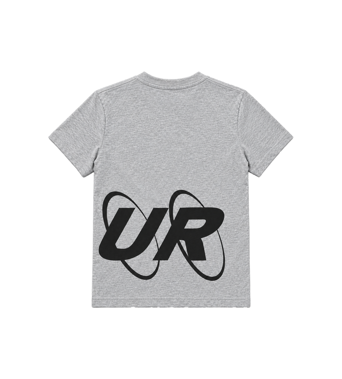 Big Circles  T-shirt Grijs/ Zwart