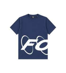 Big Circles T-shirt Marineblauw