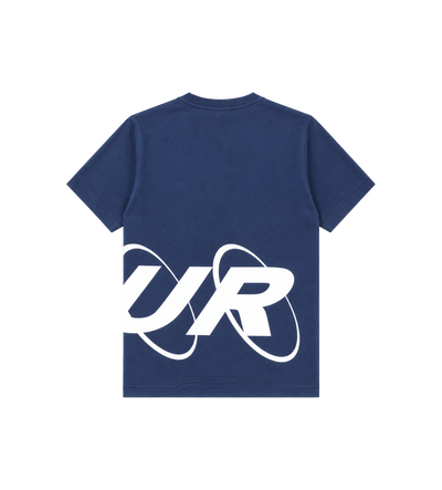 Big Circles T-shirt Marineblauw