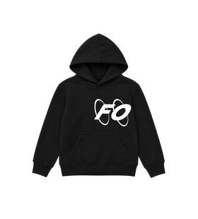 Big Circles Hoodie Zwart/Wit
