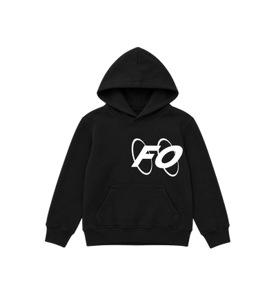Big Circles Hoodie Zwart/Wit
