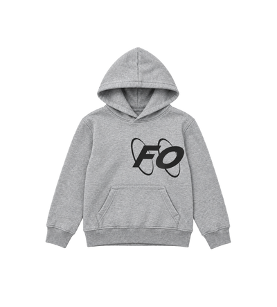 Big Circles Hoodie grijs/zwart