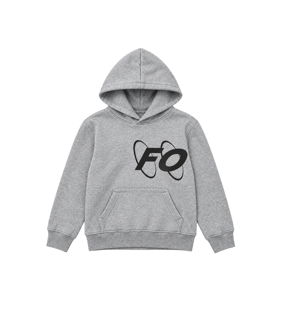 Big Circles Hoodie grijs/zwart