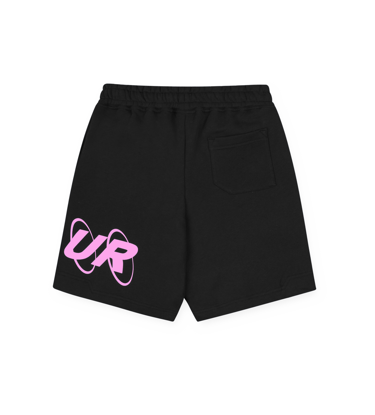 Big Circles Shorts Black/ Pink