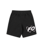 Big Circles  Shorts Zwart/wit