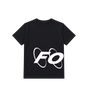 Big Circles  T-shirt Zwart/Wit