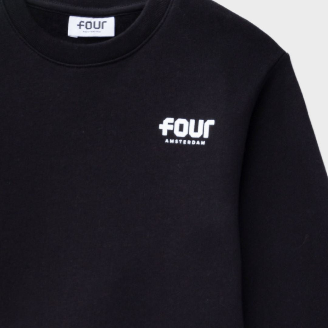 FOUR Logo Crewneck Black | 210000076453 | AZZURRO Kids – FOUR Kids