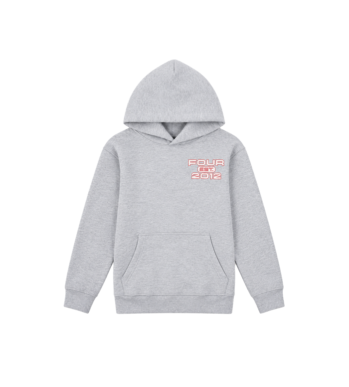 Bold Hoodie Grijs Melange