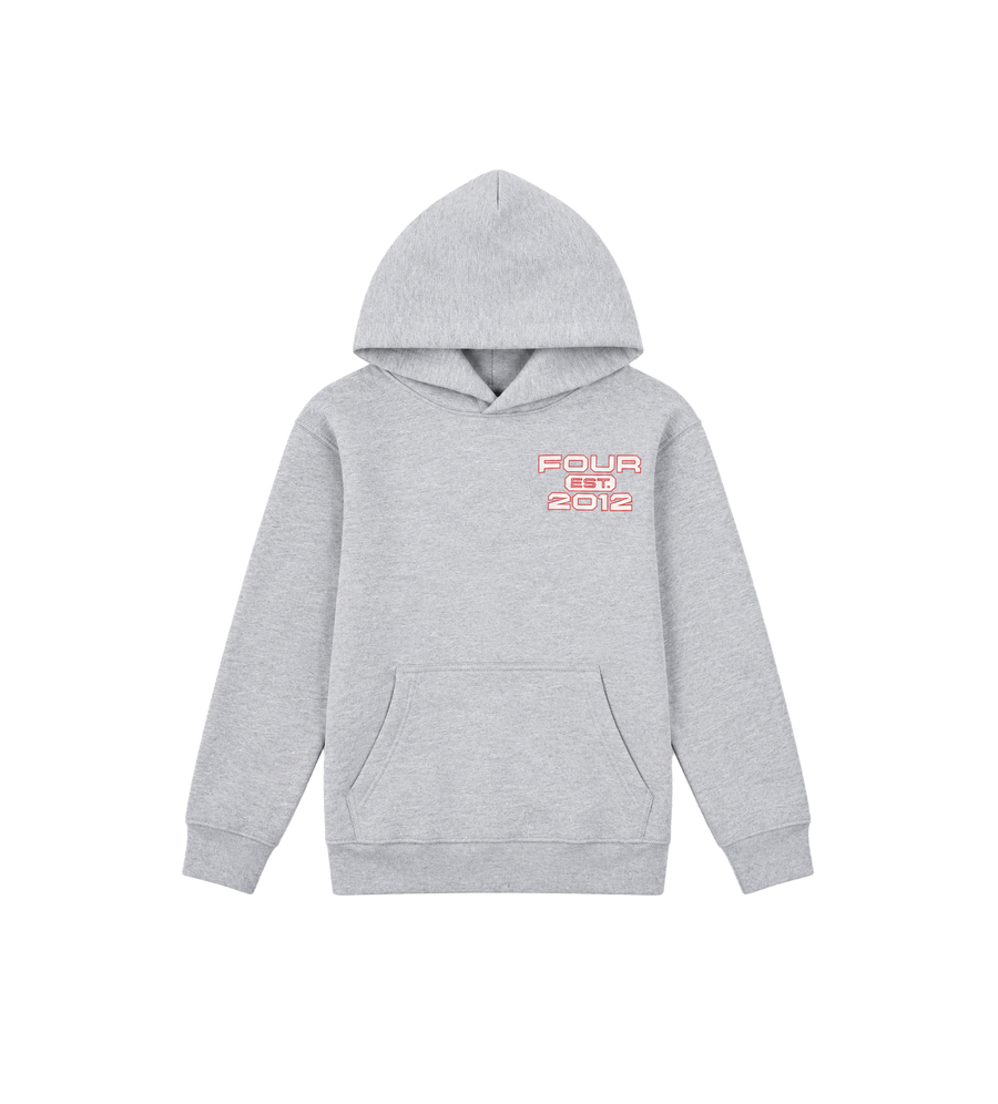 Bold Hoodie Grijs Melange