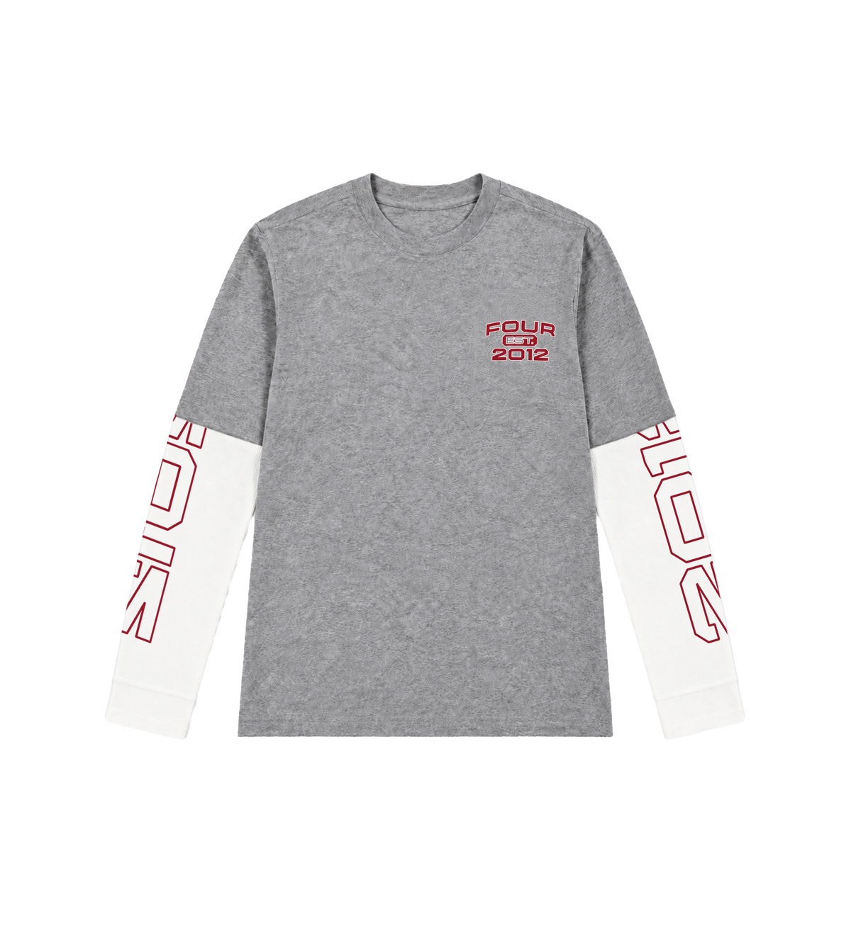 Bold DL Longsleeve Grey Melange