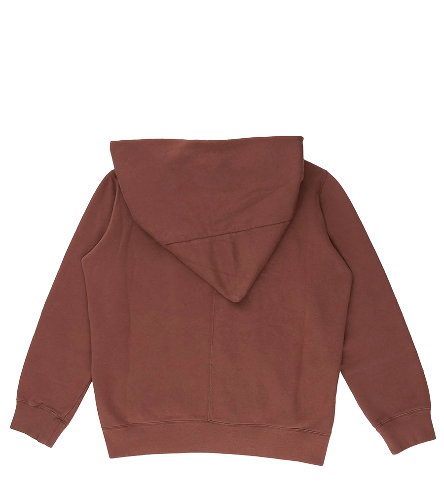 Rick Owens Concordians Mountain Hoodie in Brown (Kids):