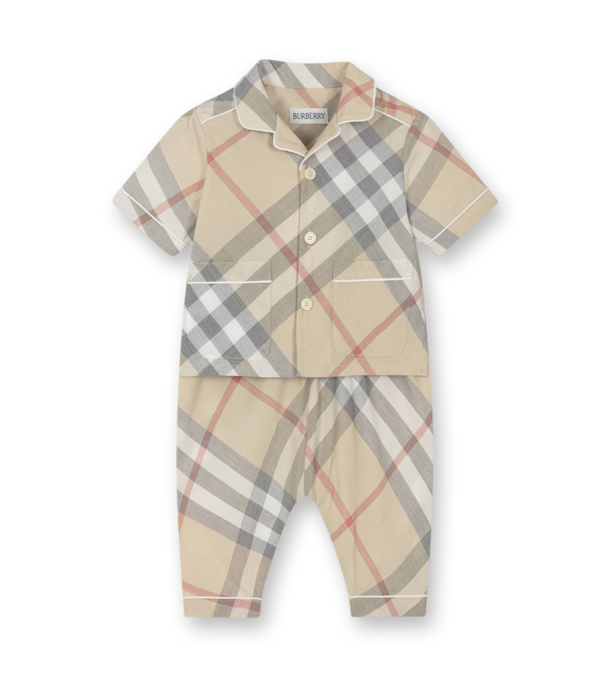 Two-piece Baby Gift Set Pale Stone