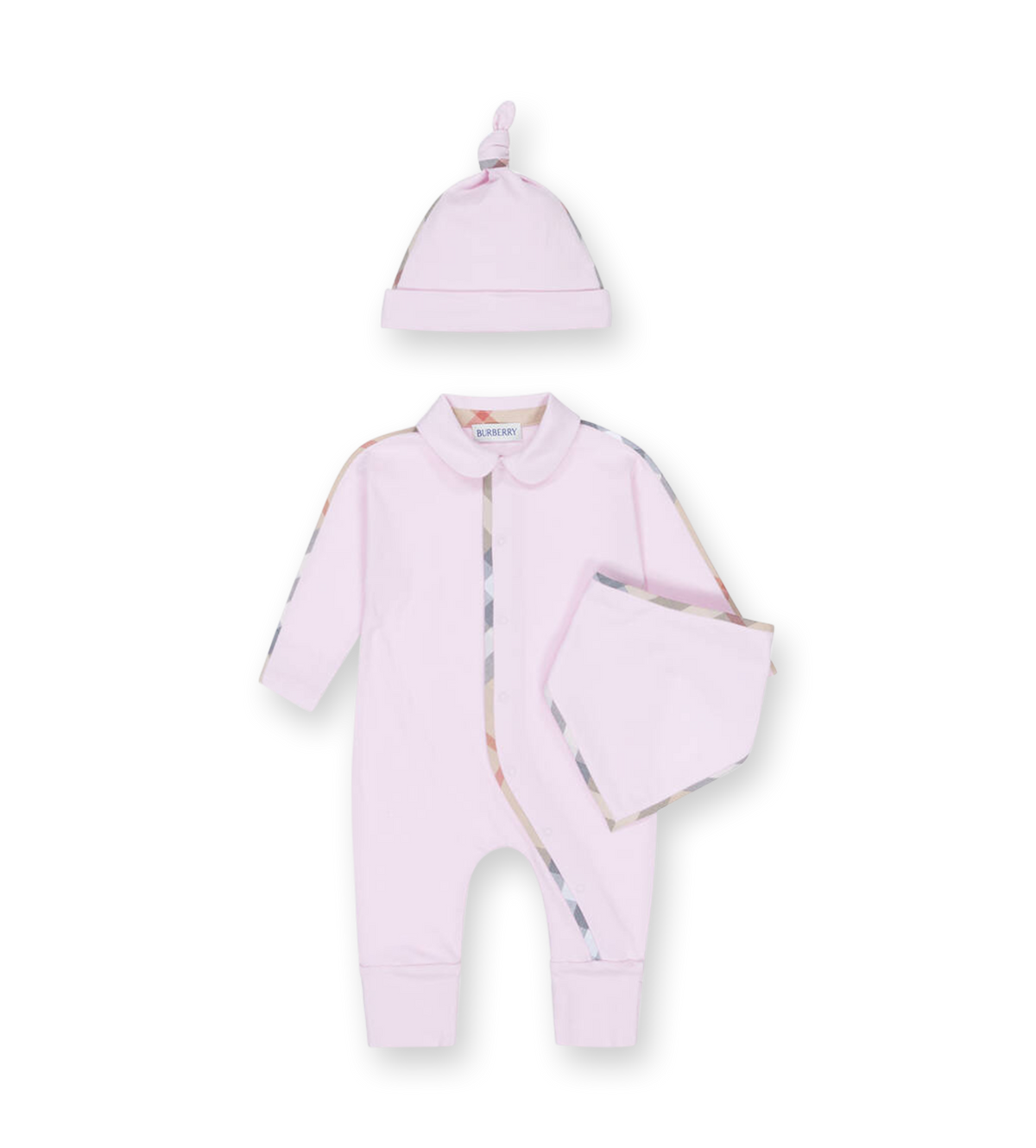 Baby Lotus driedelige cadeauset in roze