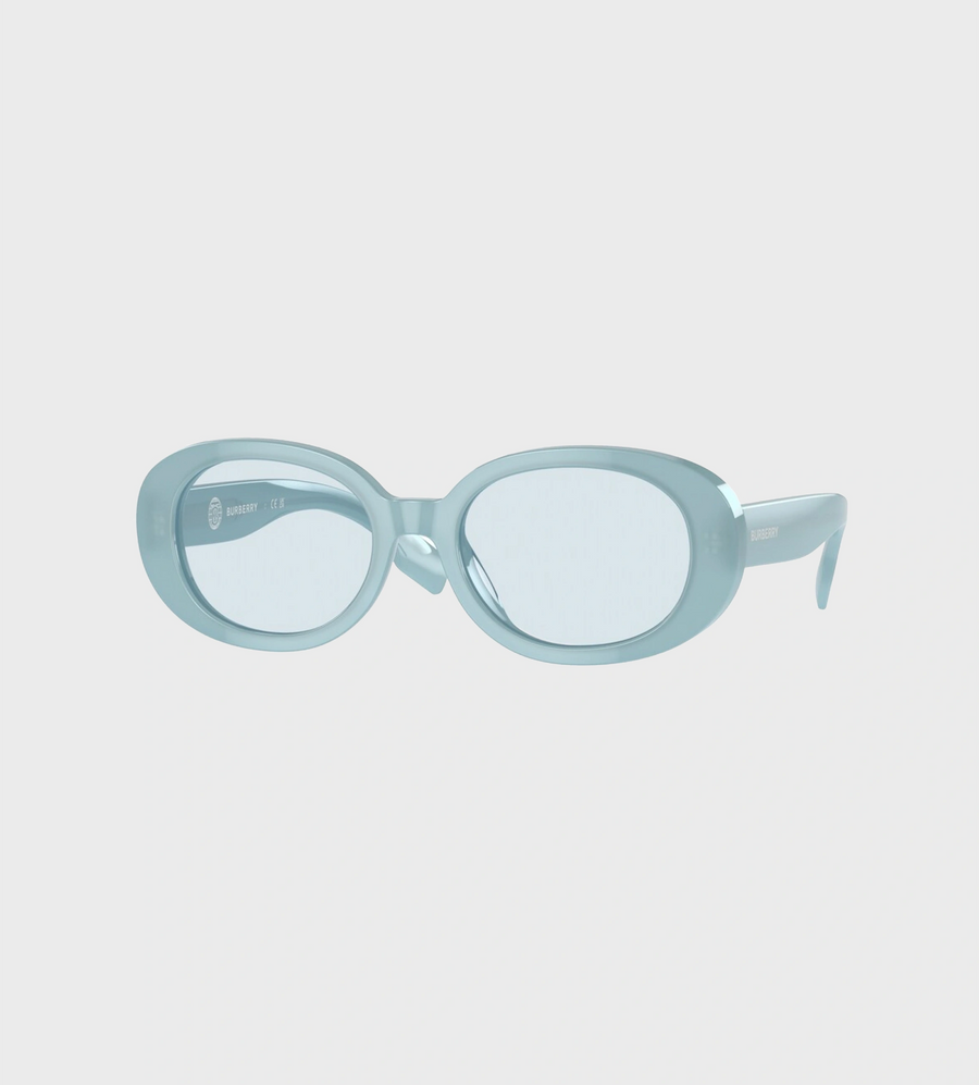 Oval Frame Sunglasses Blue