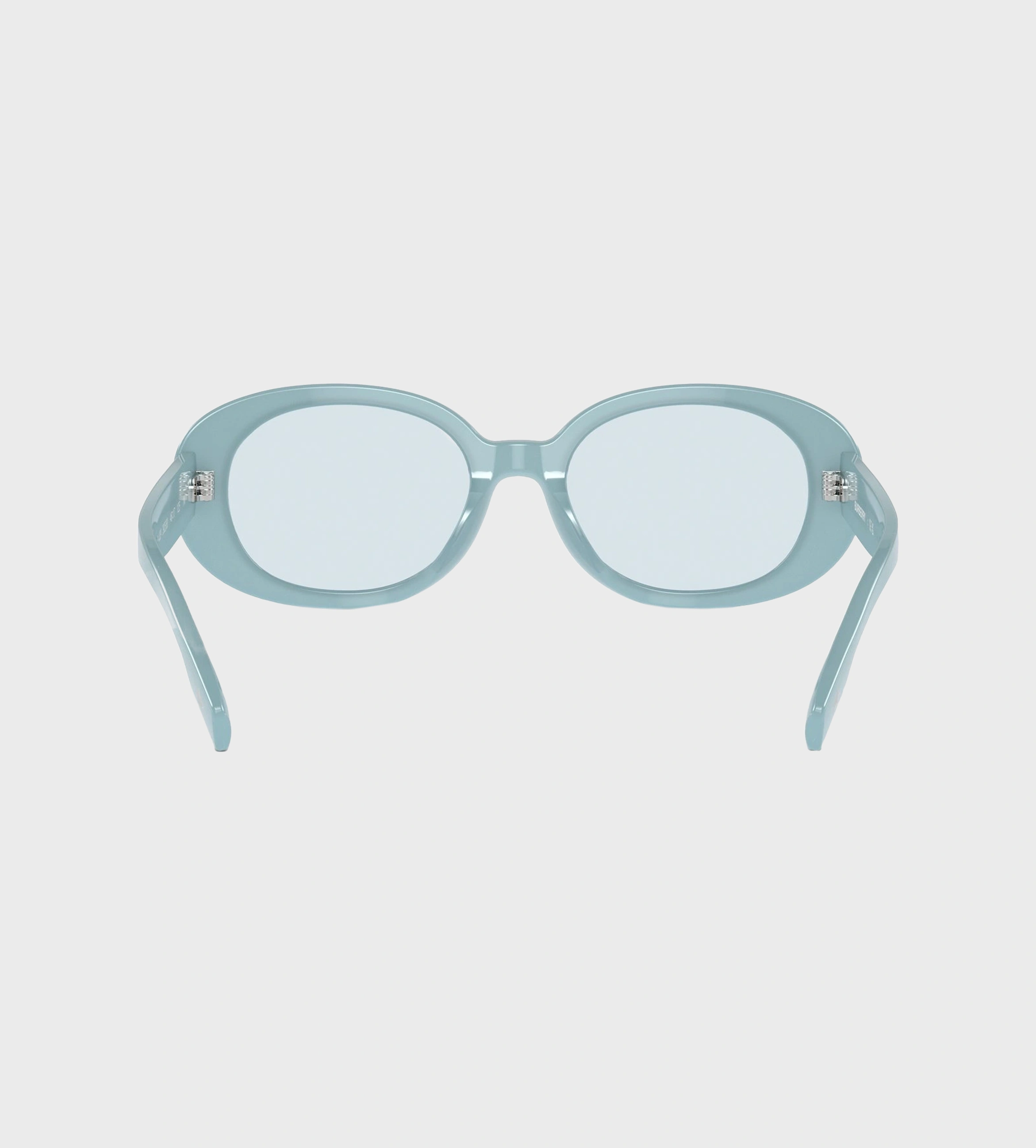 Oval Frame Sunglasses Blue