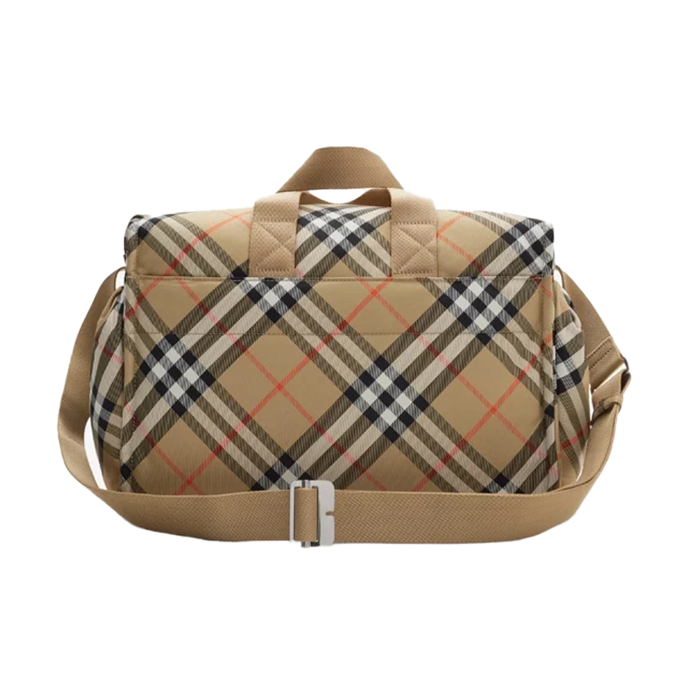 Burberry Checked Diaper Bag