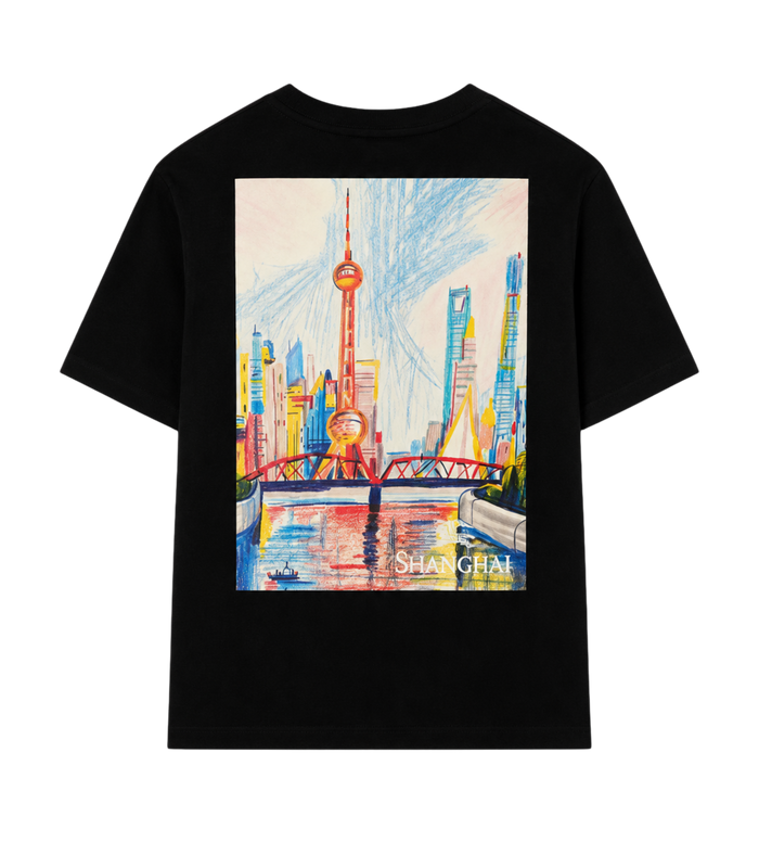 Kids Shanghai Bear Cotton T-Shirt