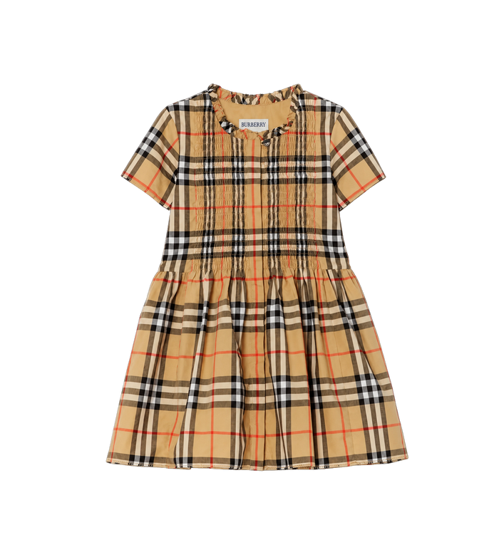 Baby Check Cotton Dress