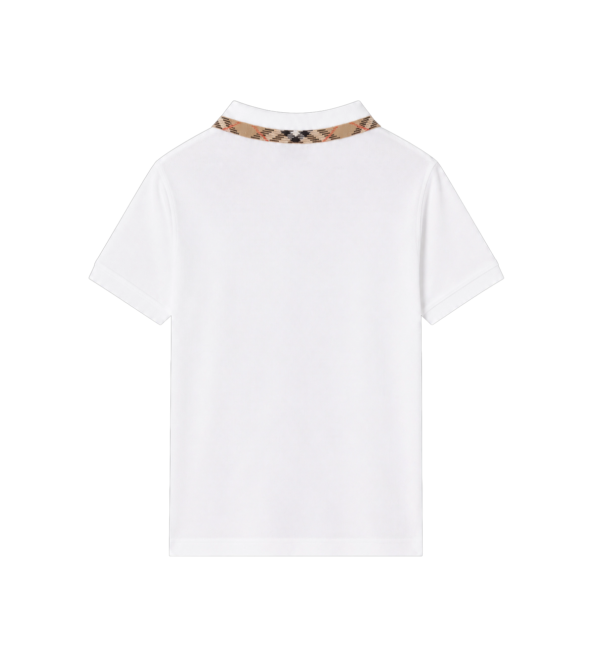 Baby Katoenen poloshirt met geruite kraag