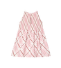 Baby Check Cotton Dress  Floral Pink