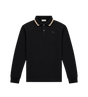 Kids Johane Long-Sleeve Polo Black