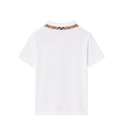 Kids Poloshirt van katoenpiqué