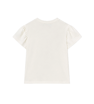 Kids Katoenen T-shirt met geruite strik