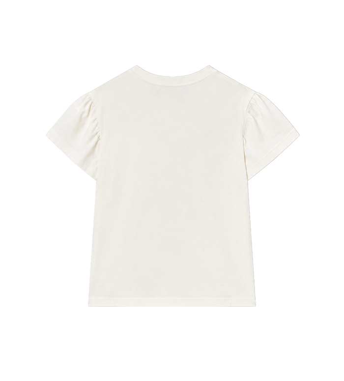 Kids Check Bow Cotton T-shirt