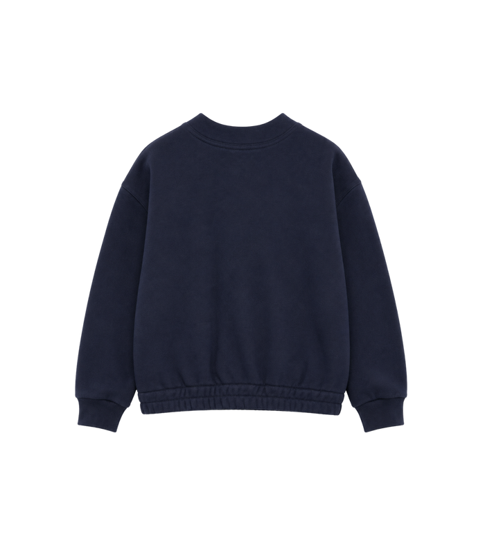 Baby Cardigan van Katoen Donkerblauw