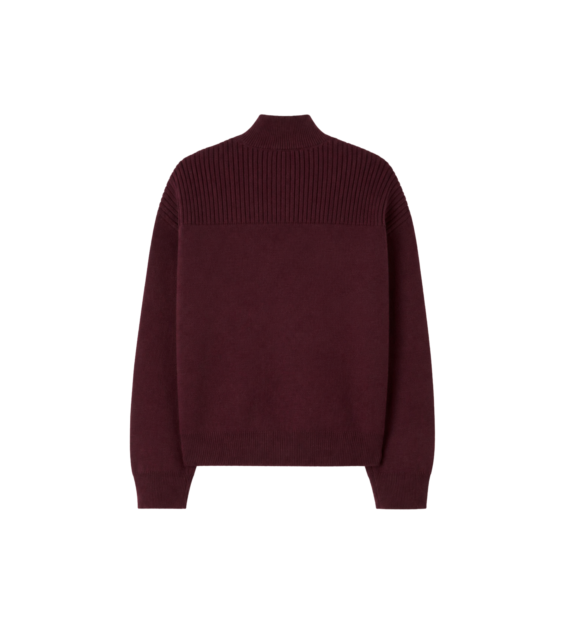 Kids Cotton & Cashmere Blend Sweater Burgundy