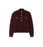 Kids Cotton & Cashmere Blend Sweater Burgundy
