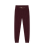 Kids Cotton & Cashmere Blend Pants Burgundy