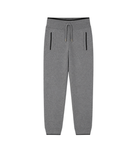 Kids Knitted Track Pants Grey